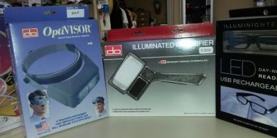 Donegan illuminated magnifier center Donegan illuminated magnifier center