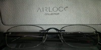 Marchon Airlock Compression Mount fully rimless hinged lightest